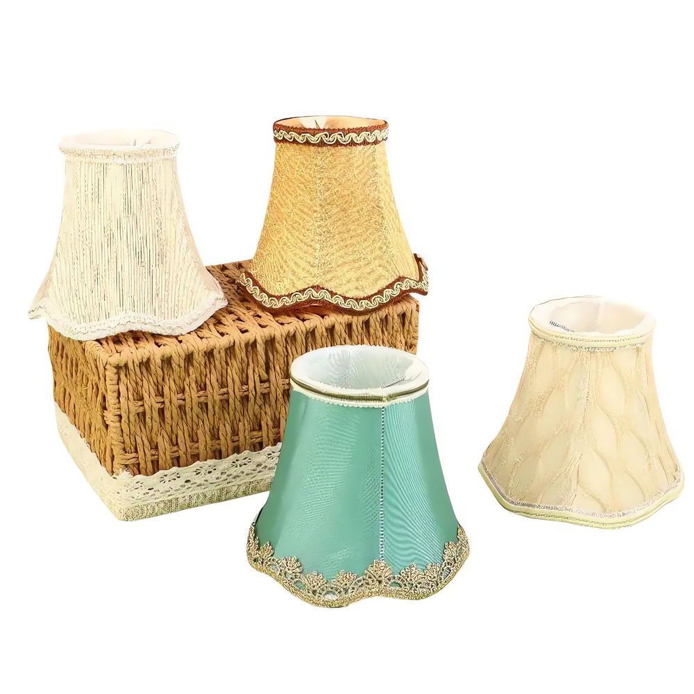 Abat Jour Pour Lampe Vintage Ensemble Tressé