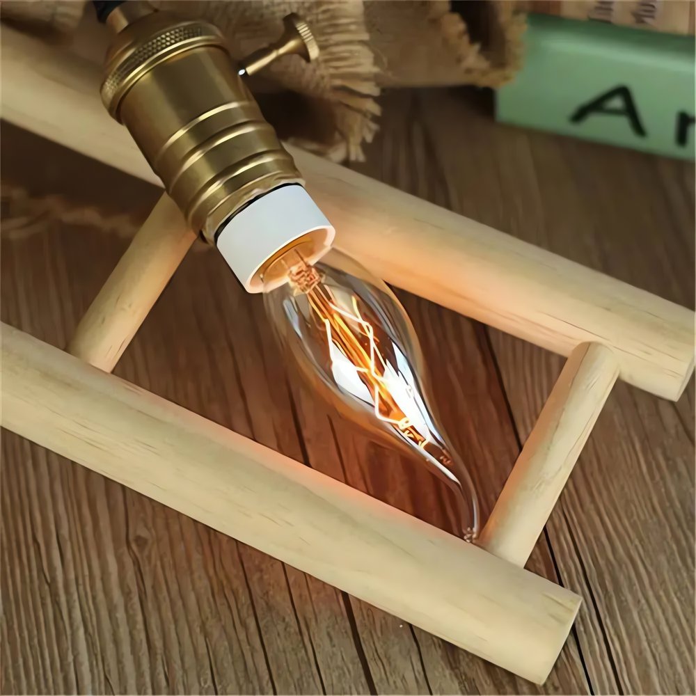Ampoule Vintage Bougie Éclairage Rétro