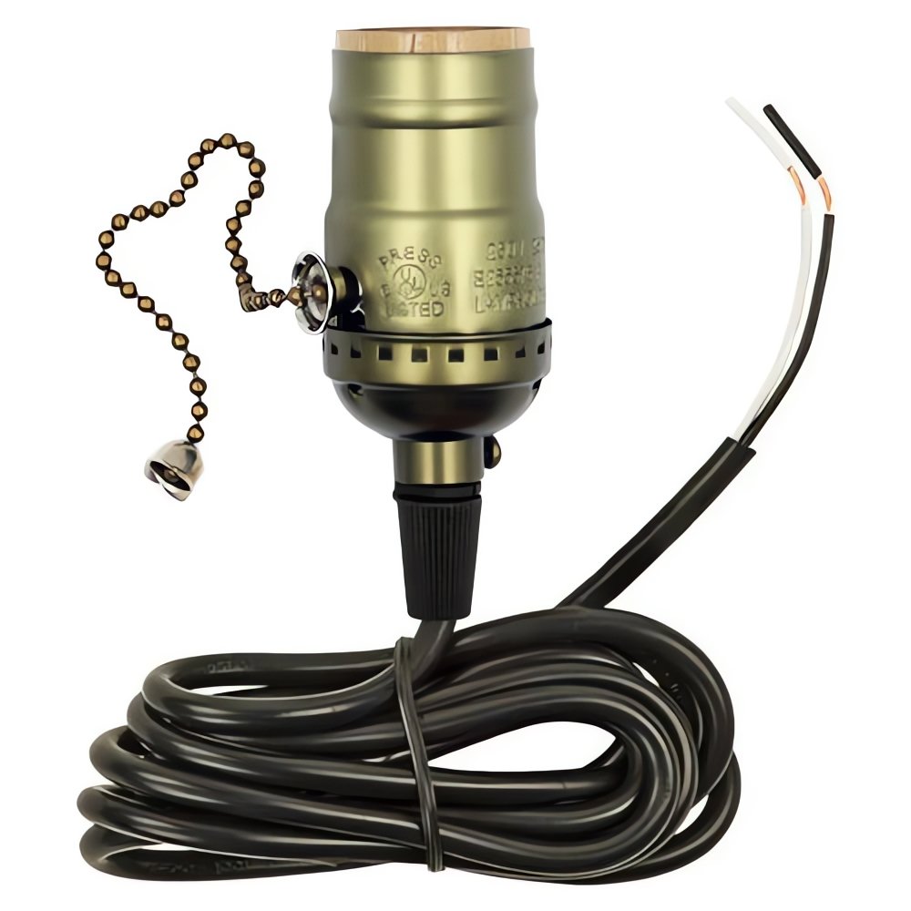 Ampoule Vintage Filament Douille Or