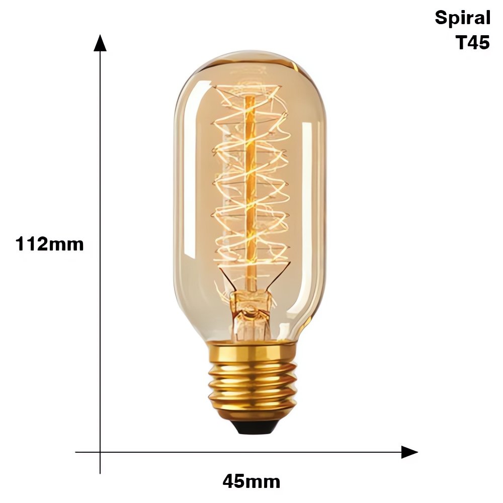 Ampoule Vintage Filament Spirale