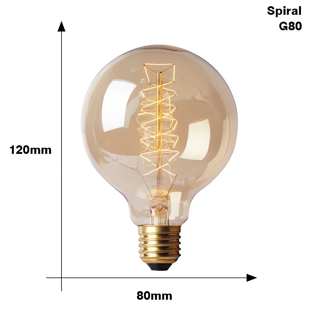 Ampoule Vintage Filament Spirale