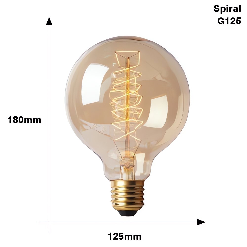 Ampoule Vintage Filament Spirale