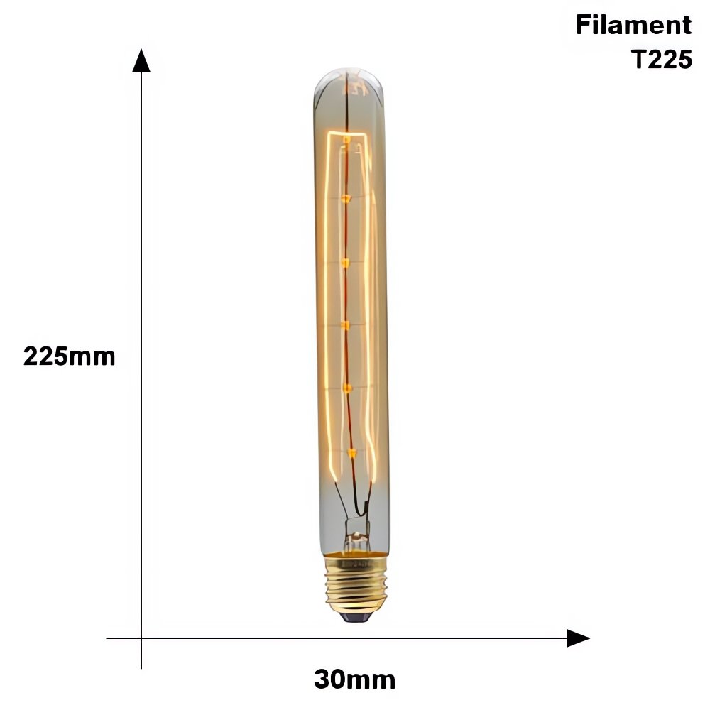 Ampoule Vintage Filament Tube