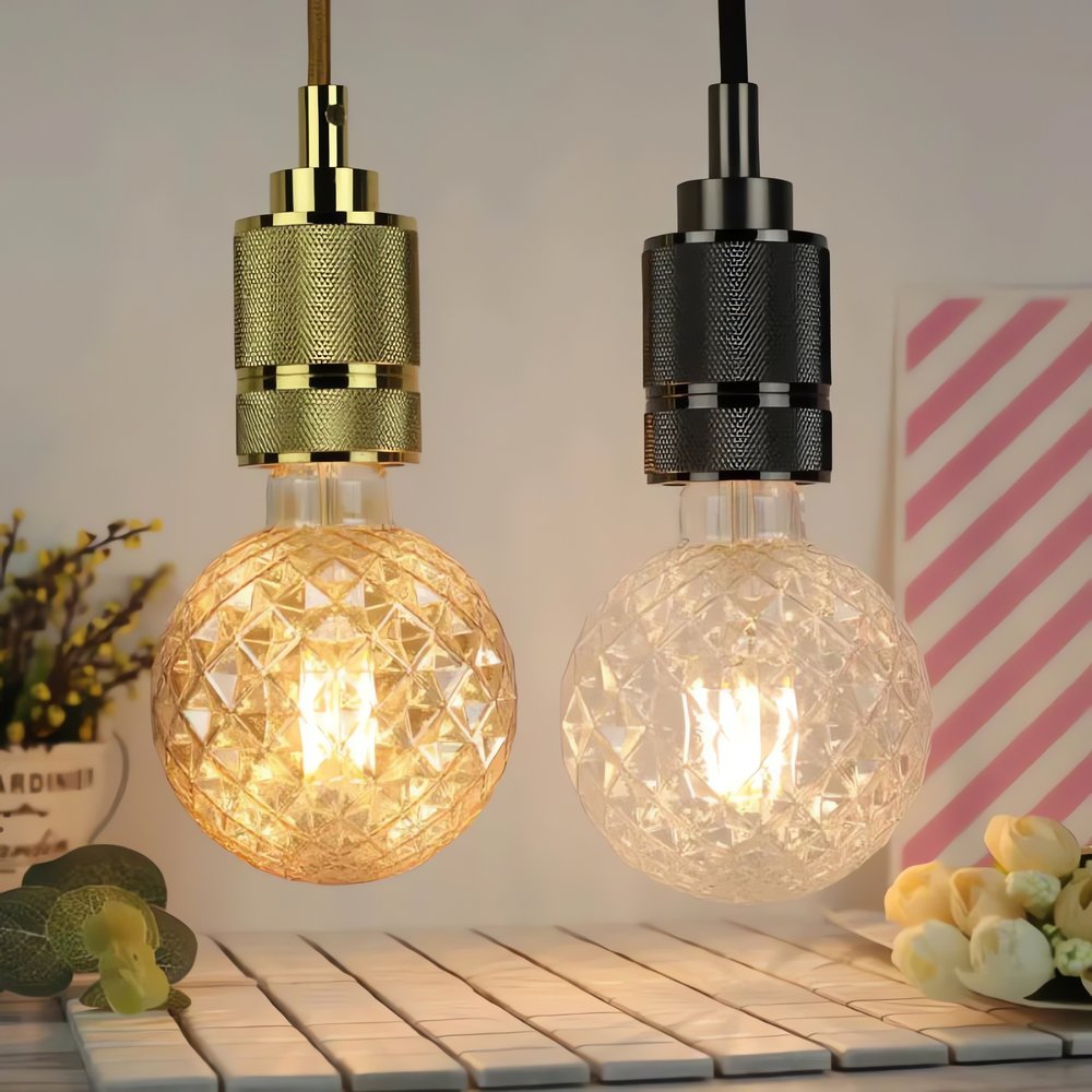 Ampoule Vintage Globe Cristal