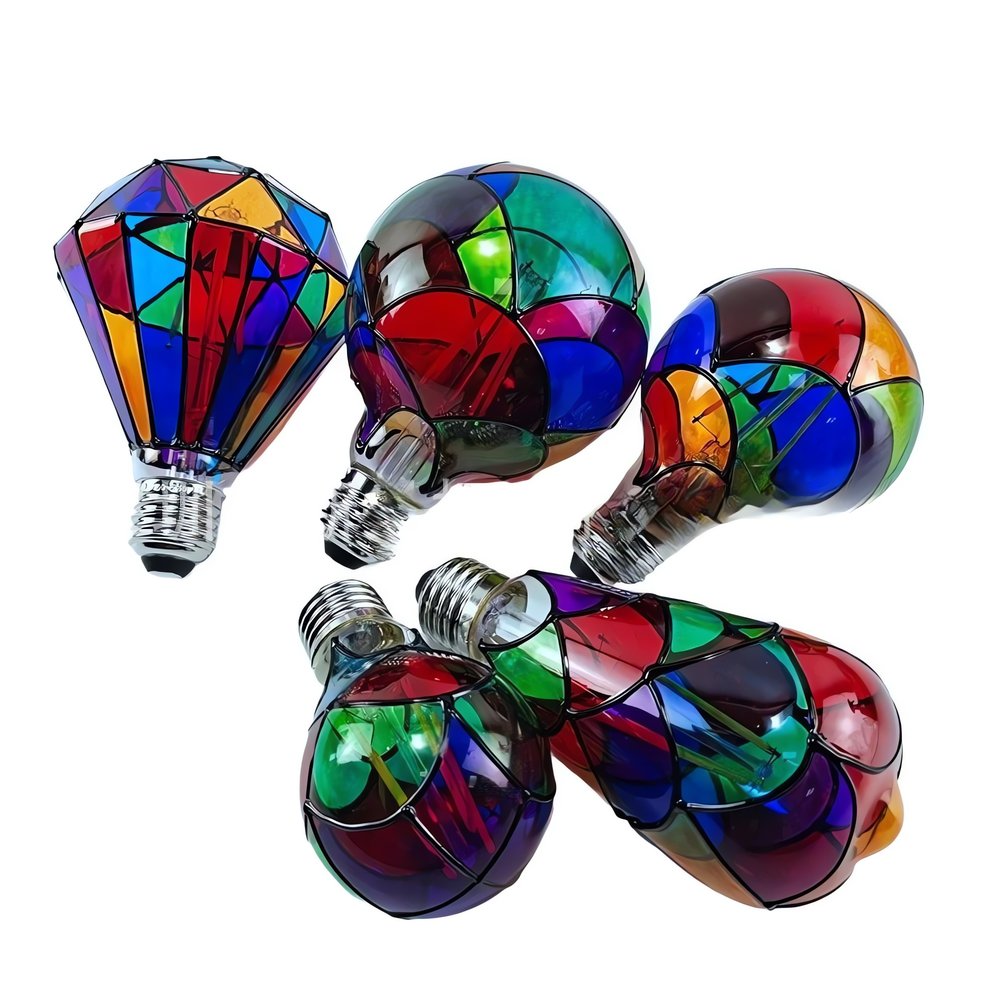 Ampoule Vintage Multi Couleurs