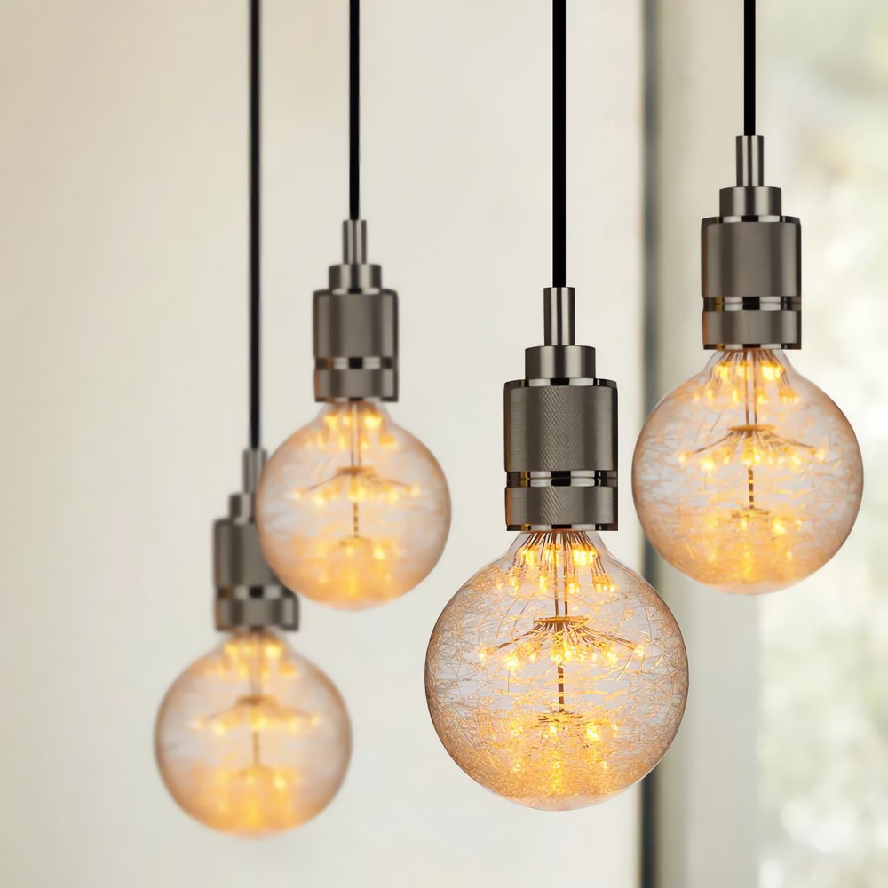 Ampoule Vintage Originale Suspension Moderne