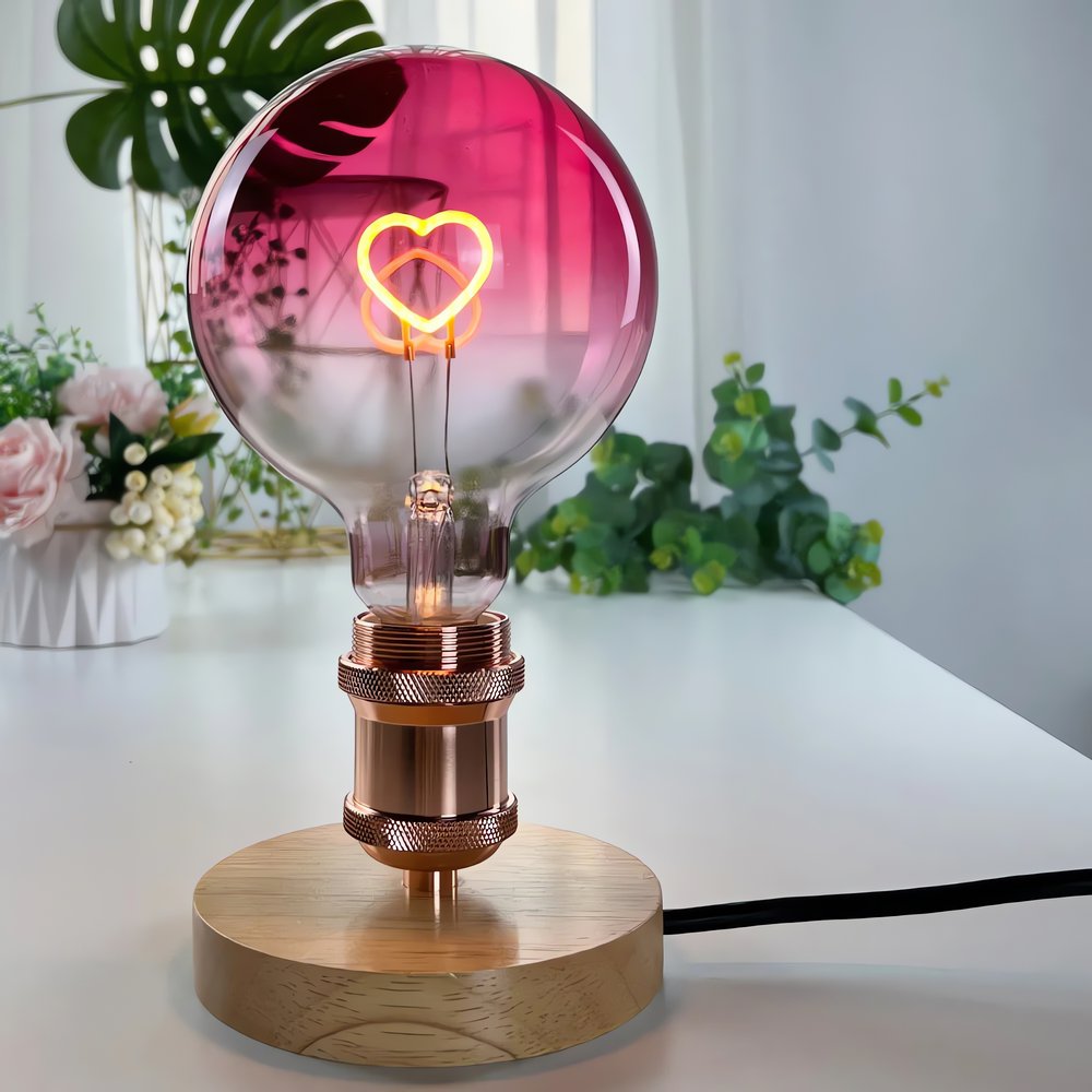 Ampoule Vintage Rose Design Modern