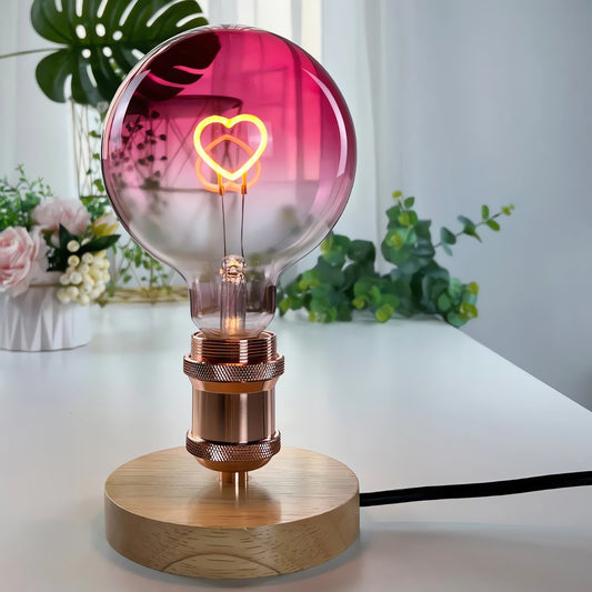 Ampoule Vintage Rose Design Modern