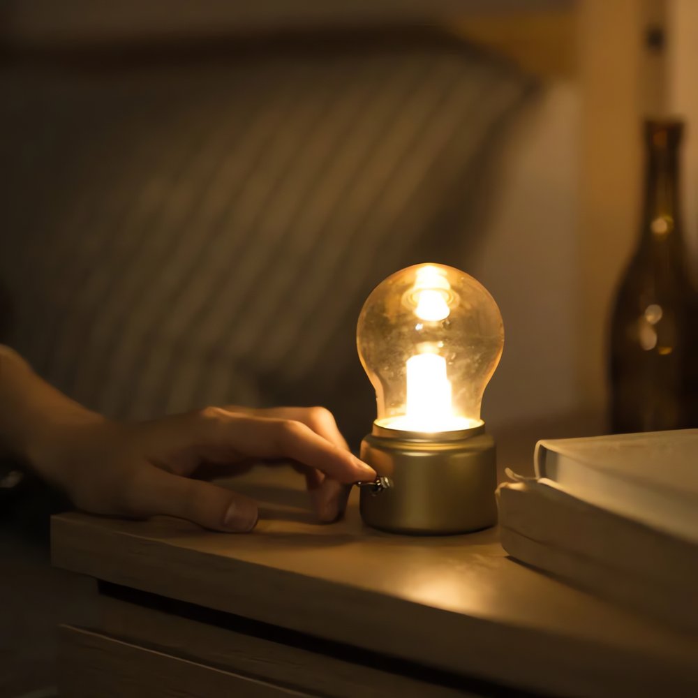 Ampoule Vintage Sans Fil Lit