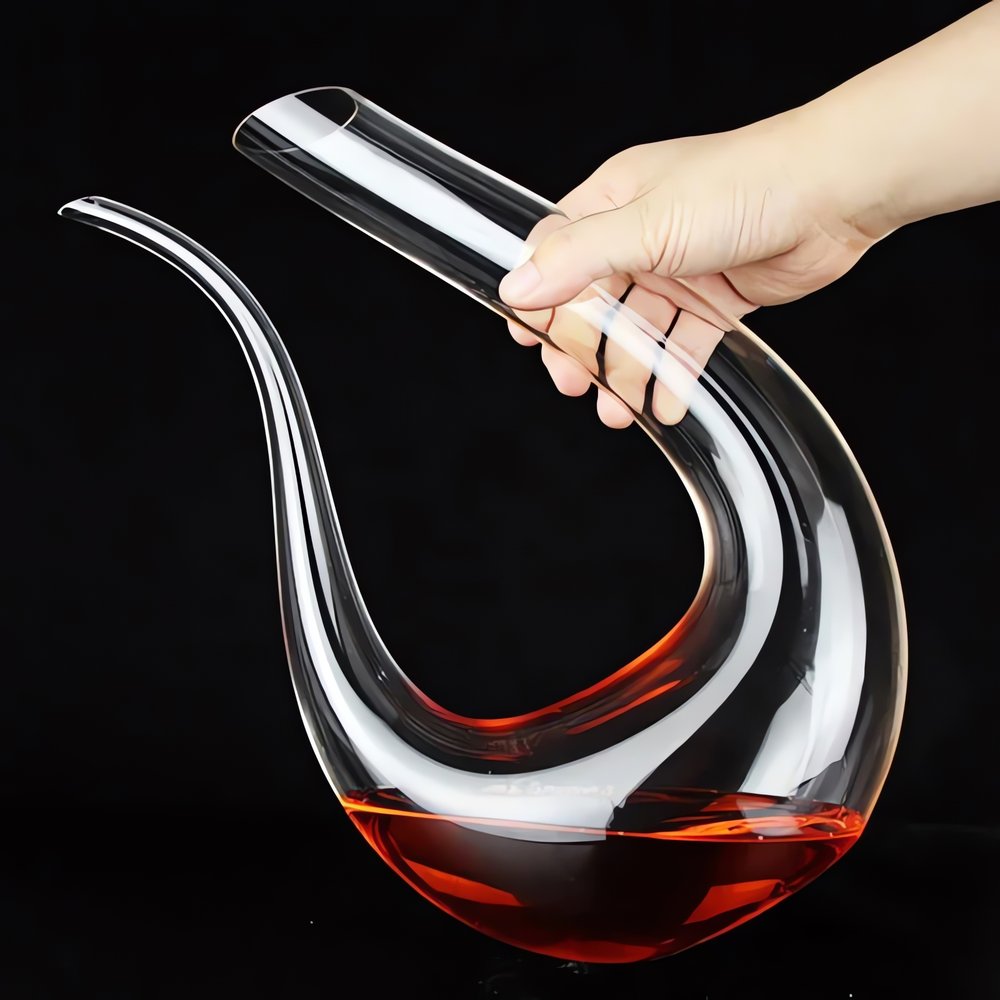 Carafe À Décanter Vintage En Cristal