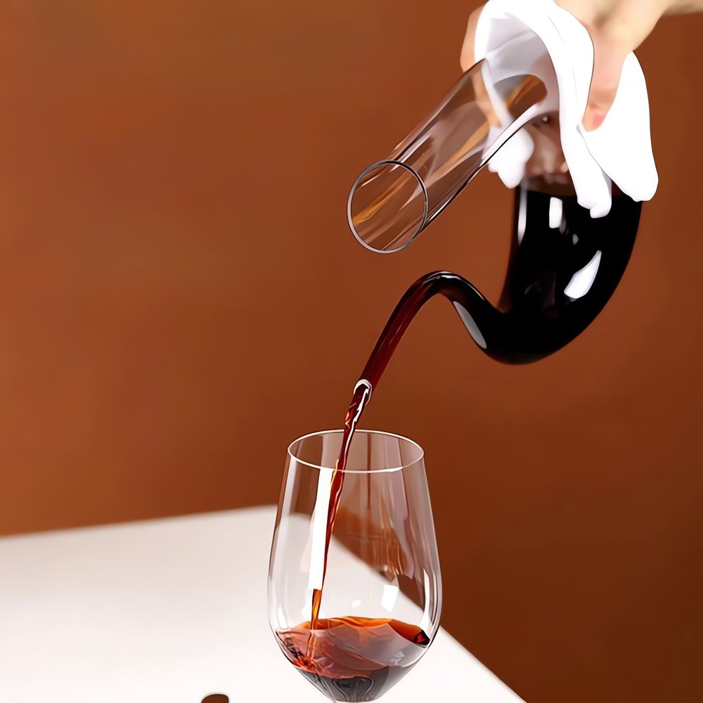 Carafe À Décanter Vintage Vin Rouge