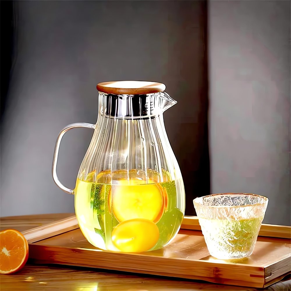 Carafe À Thé Vintage Citron Soleil