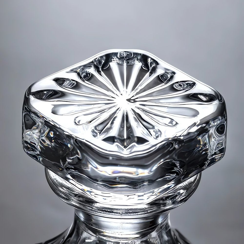 Carafe À Whisky Cristal Vintage Bouchon
