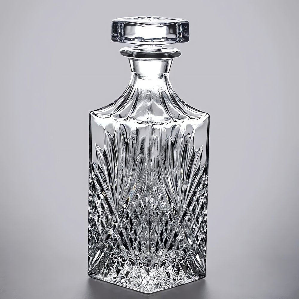 Carafe À Whisky Cristal Vintage Transparente