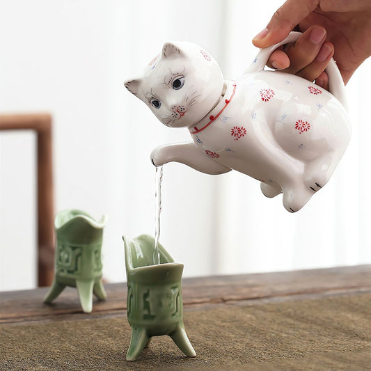 Carafe Chat Vintage