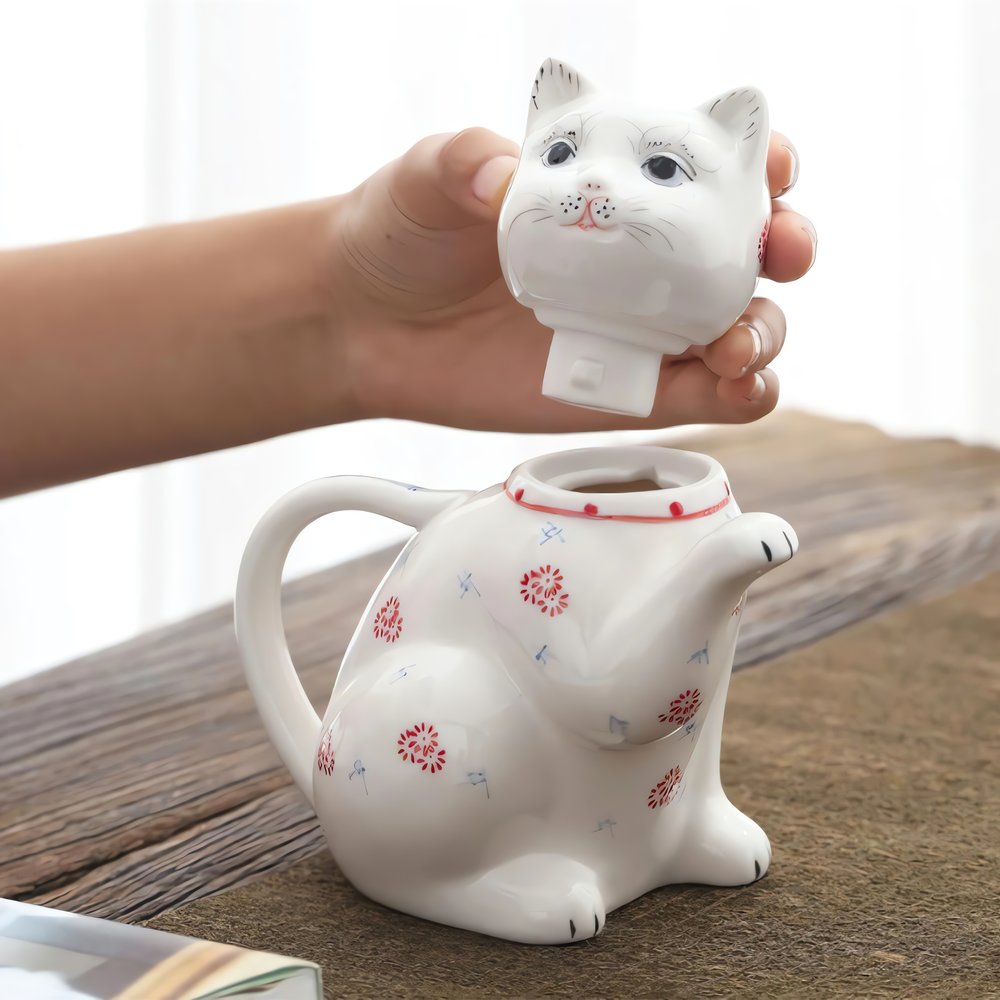 Carafe Chat Vintage Tête