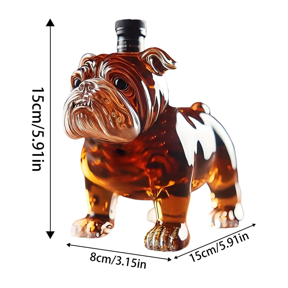 Carafe Chien Vintage Bouteille