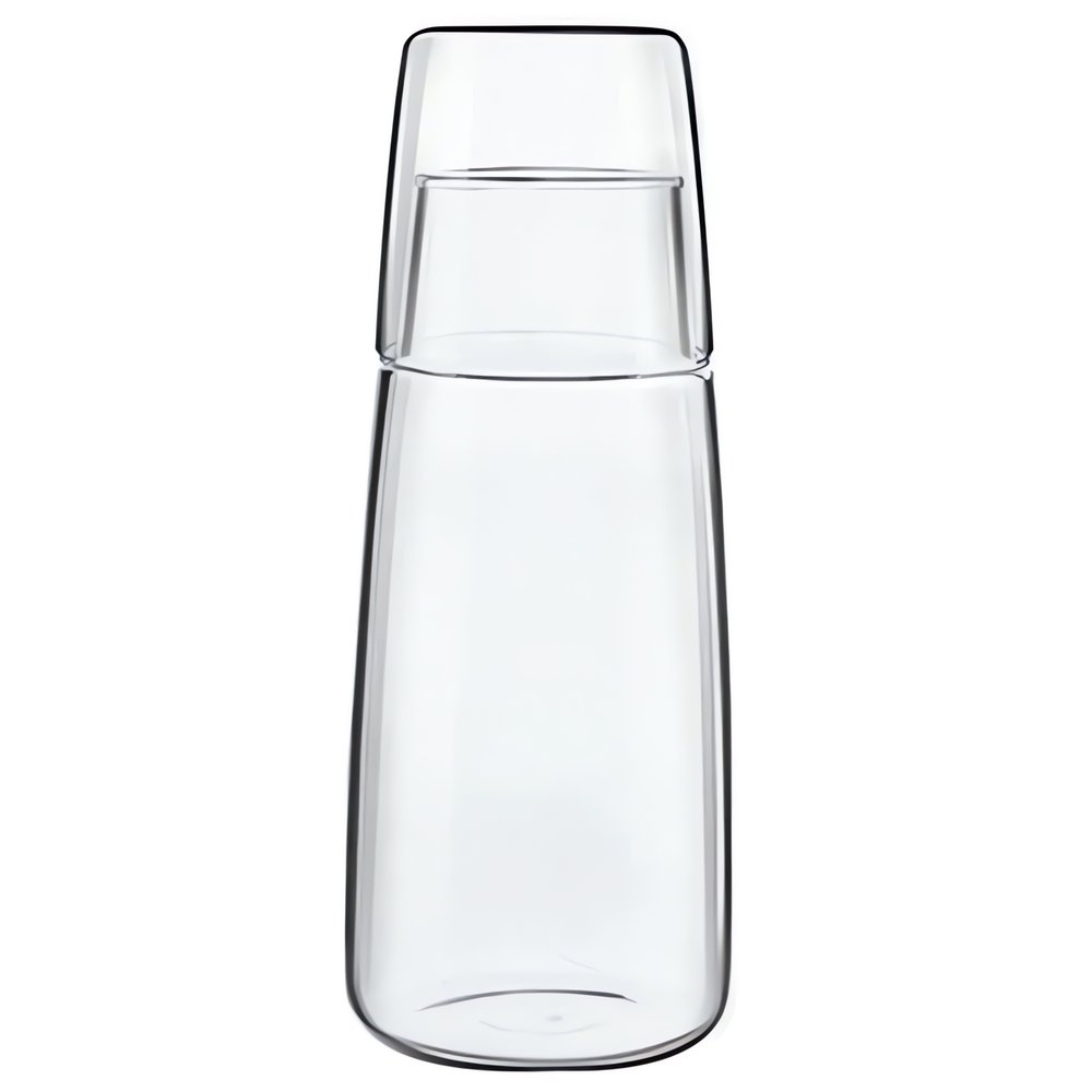Carafe De Chevet Vintage Verre Épuré Transparente