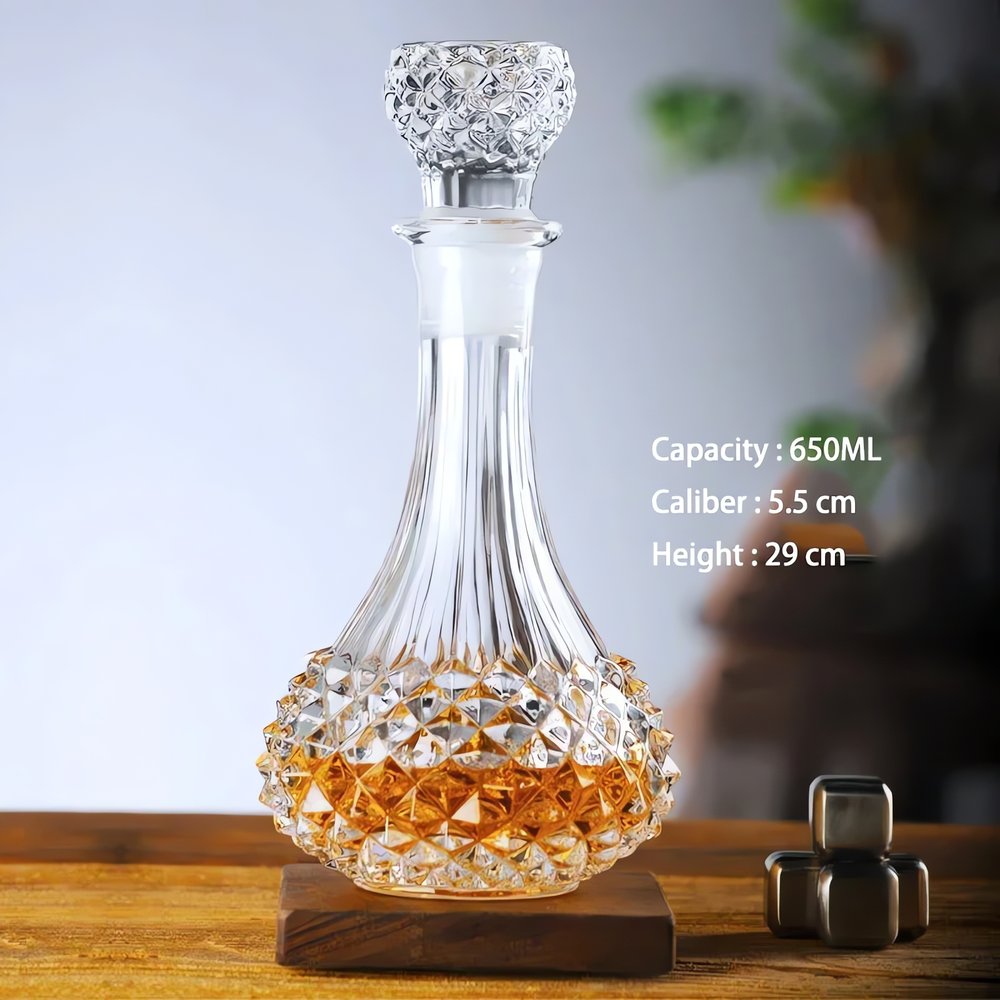 Carafe Liqueur Vintage Cristal Taille