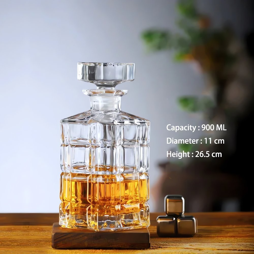 Carafe Liqueur Vintage Cube Cristal