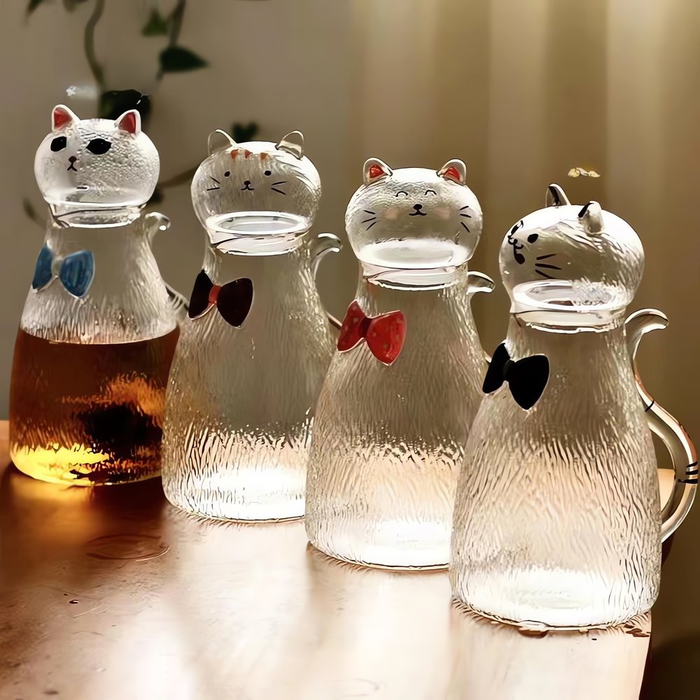 Carafe Vintage Avec Animaux Ensemble Divers
