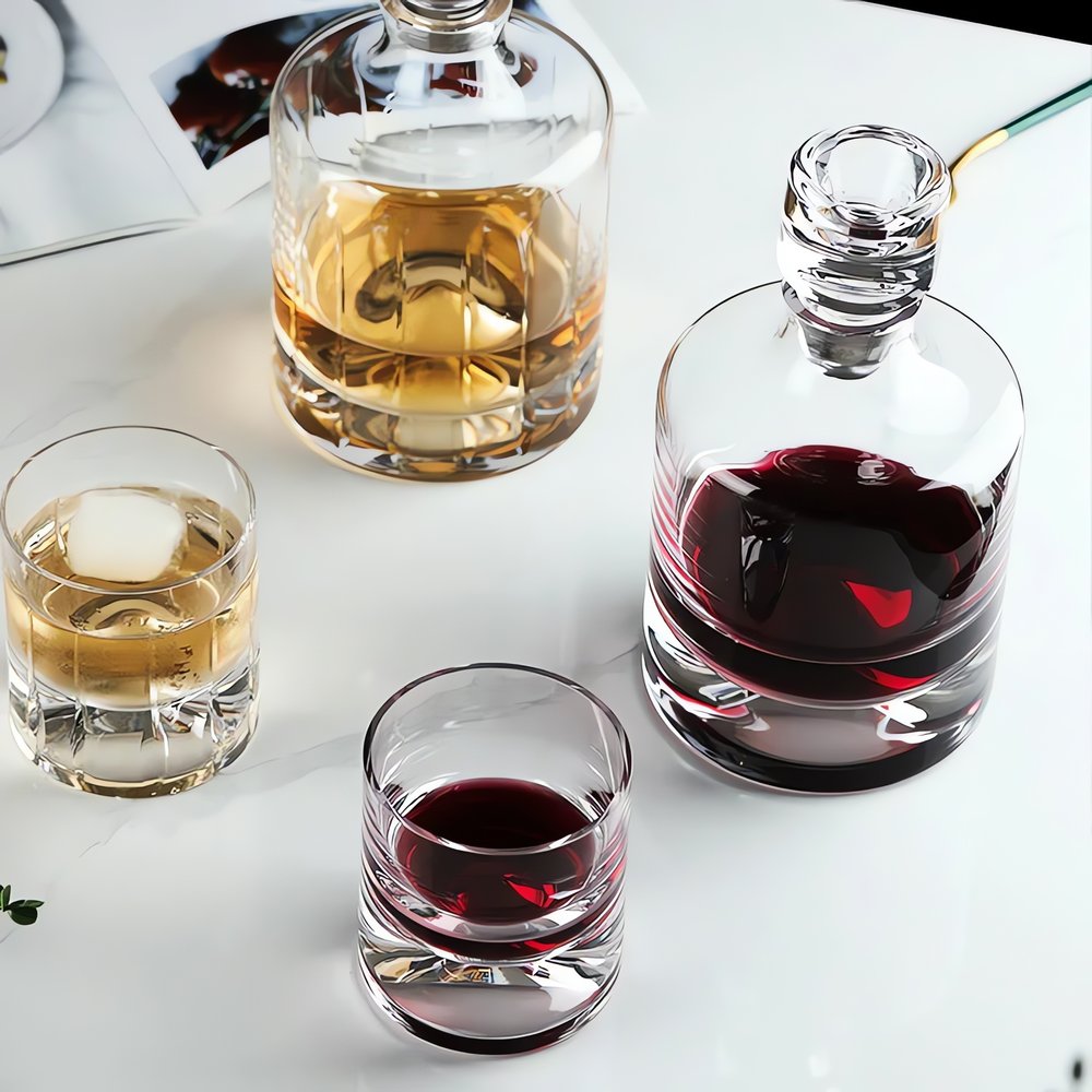 Carafe Vintage Avec Bouchon Élégante