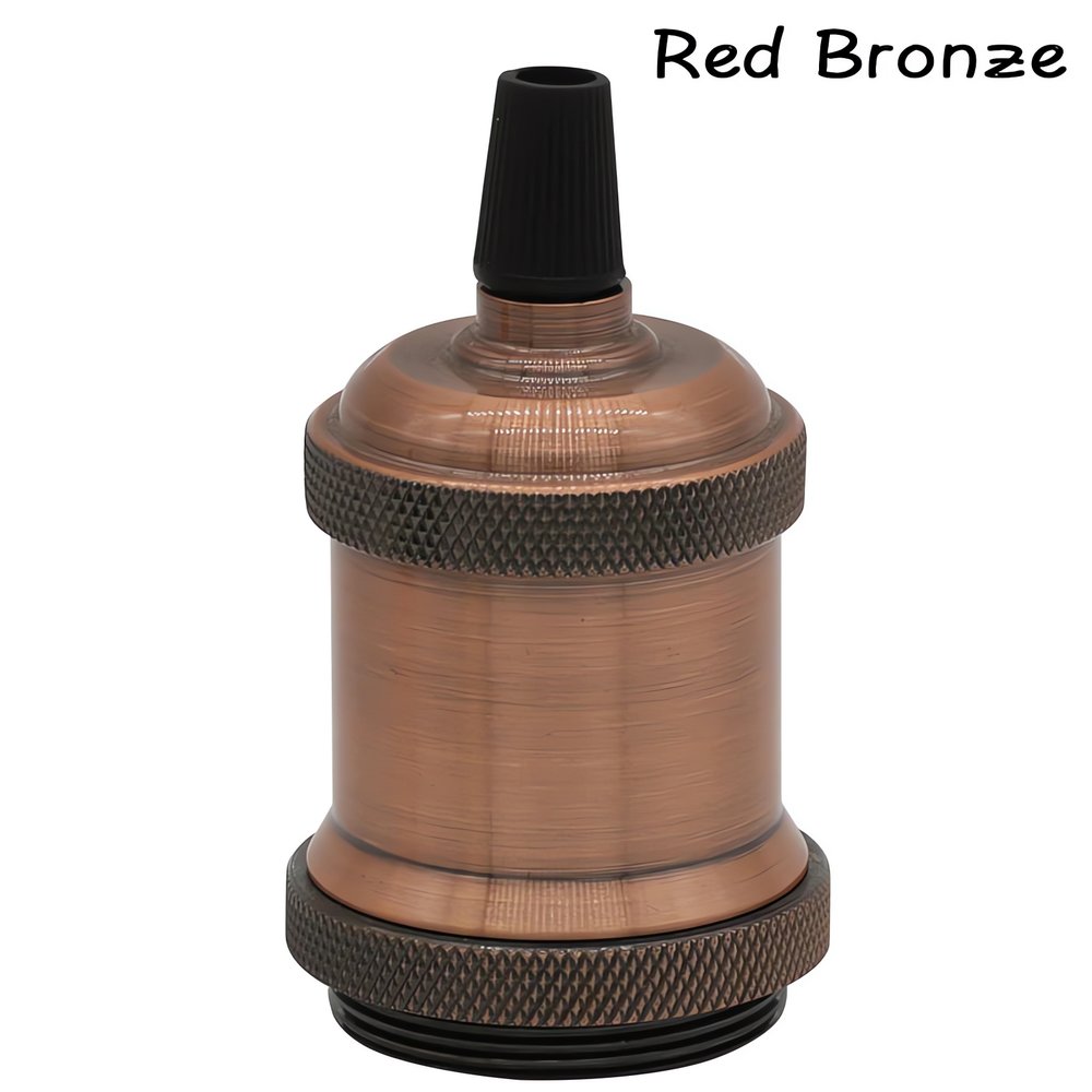 Douille Ampoule Vintage Bronze