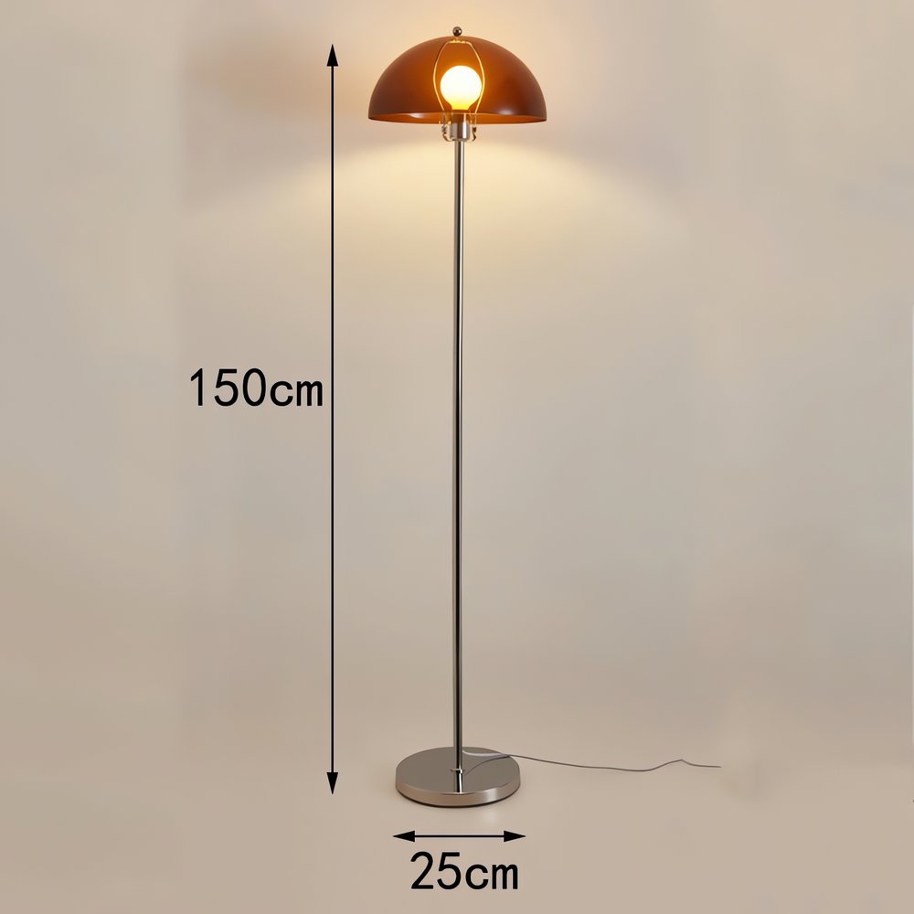 Grande Lampe Vintage Pied Métal