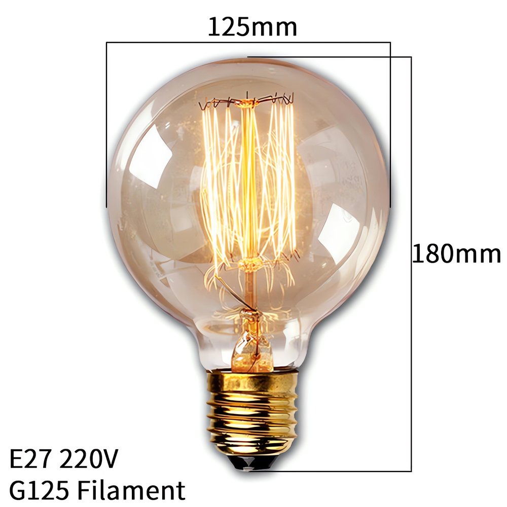 Grosse Ampoule Vintage Ronde Filament