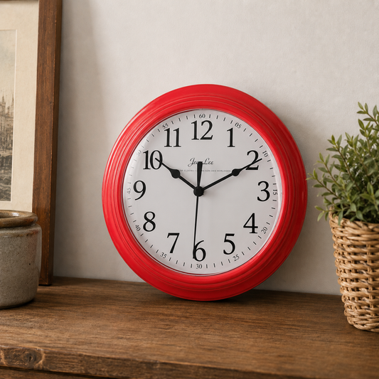 Horloge Vintage Rouge