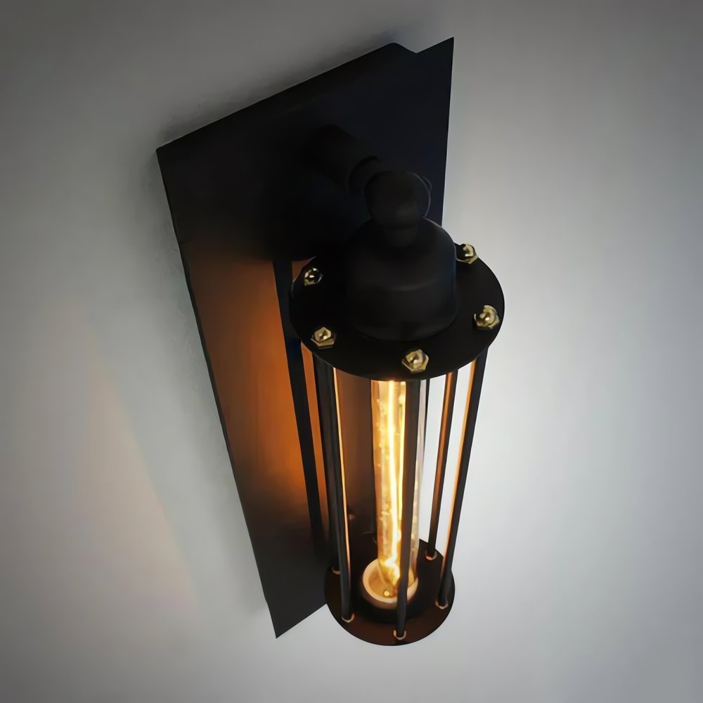 Lampe Vintage À Néon Courbée