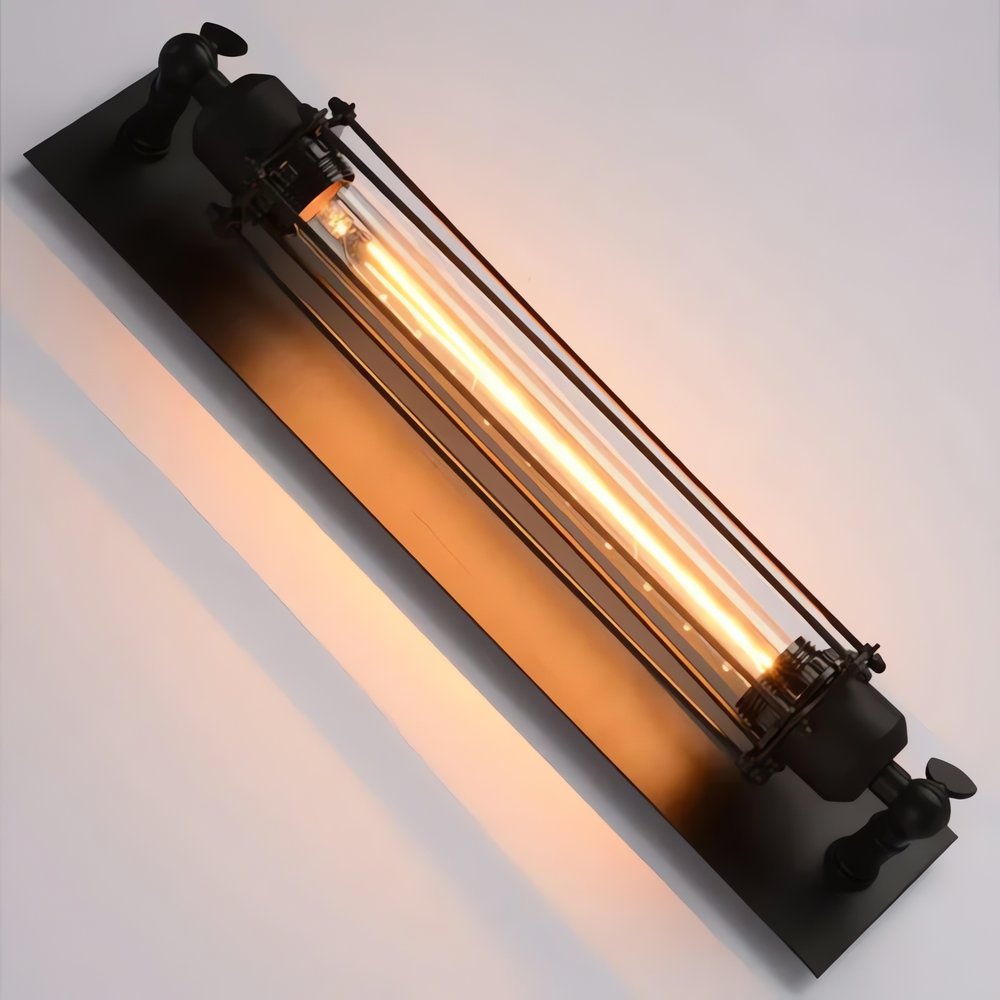 Lampe Vintage À Néon Industrielle