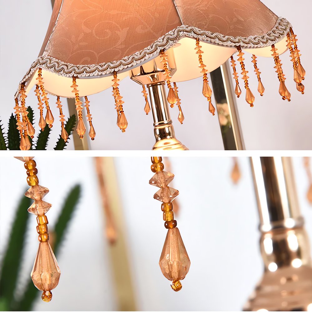Lampe Vintage Année 30 Détail Pendeloques Luxe