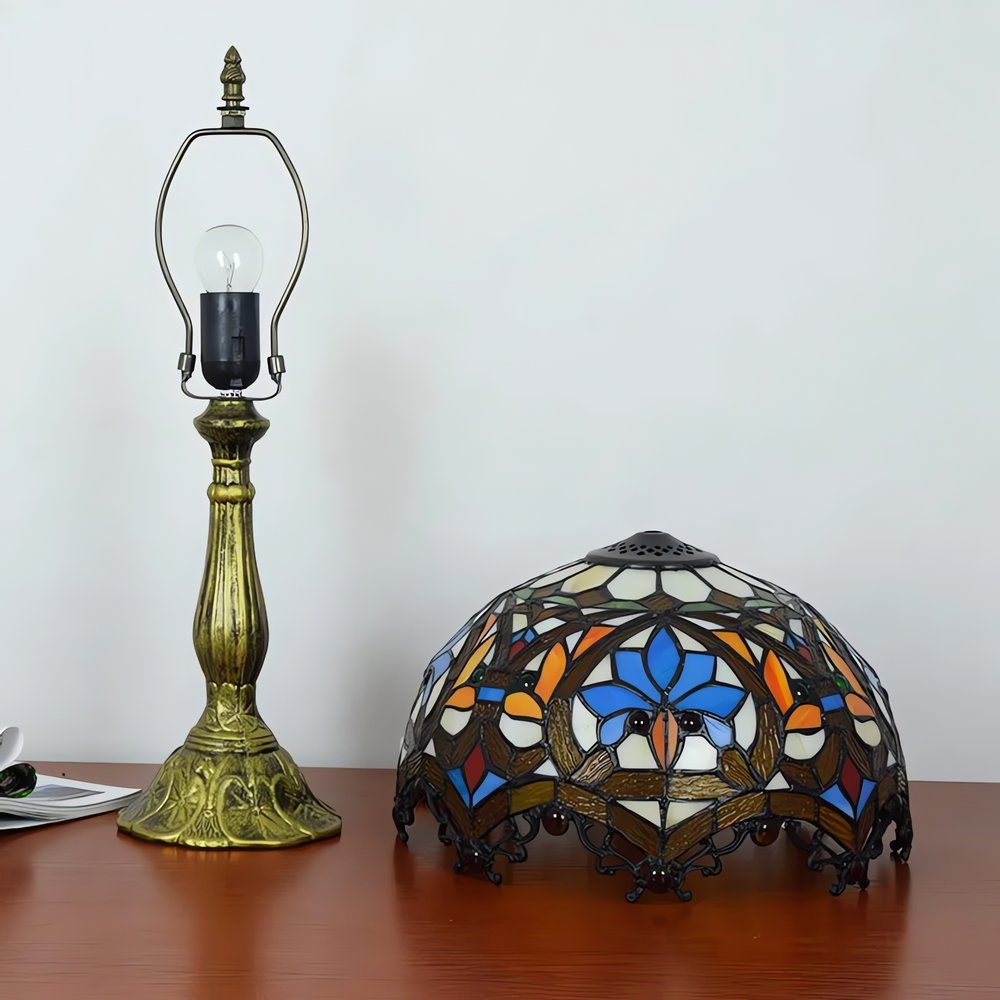 Lampe Vintage Année 60 Abat Jour
