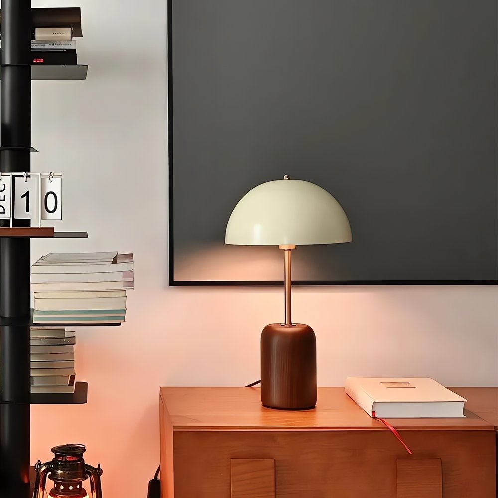Lampe Vintage Design Rétro Bois