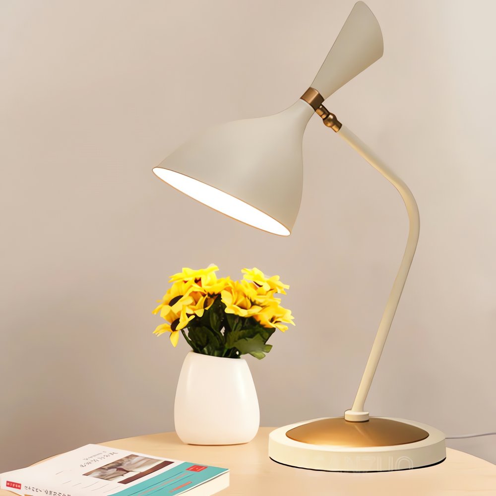 Lampe Vintage Diabolo Bureau Élégant