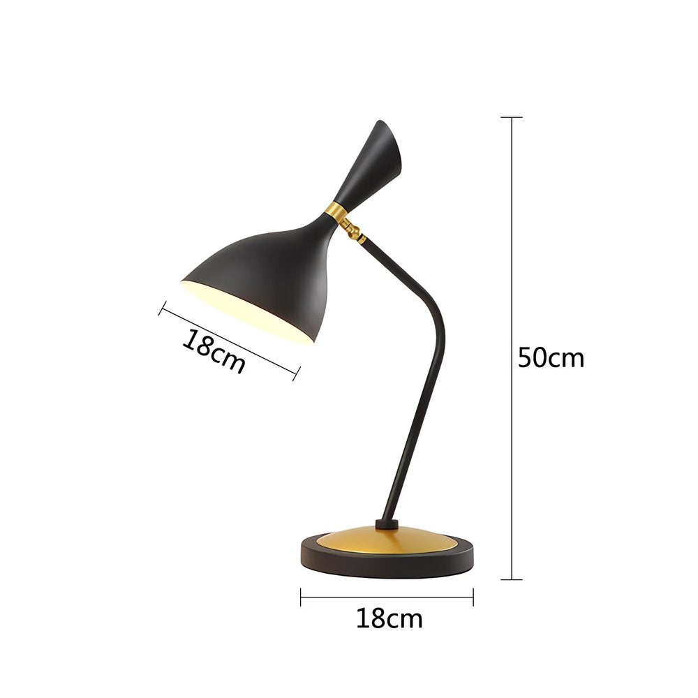 Lampe Vintage Diabolo Noire Design
