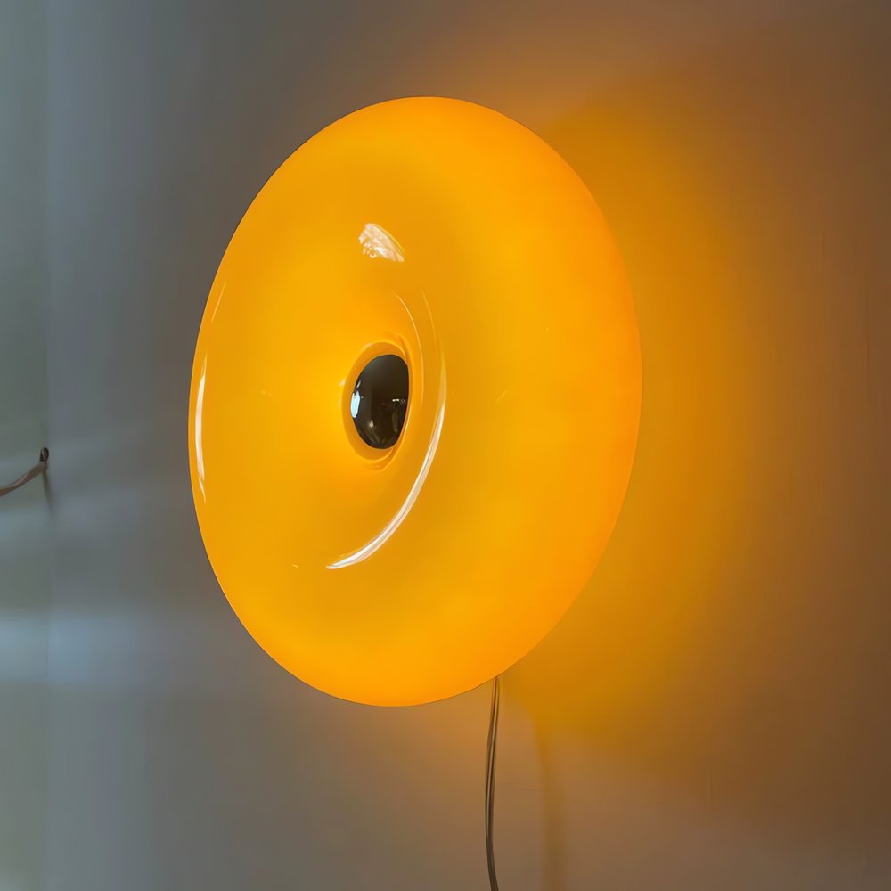 Lampe Vintage Donut Orange Lumineux