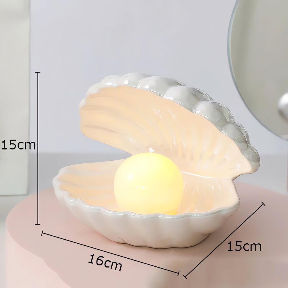 Lampe Vintage En Coquillage