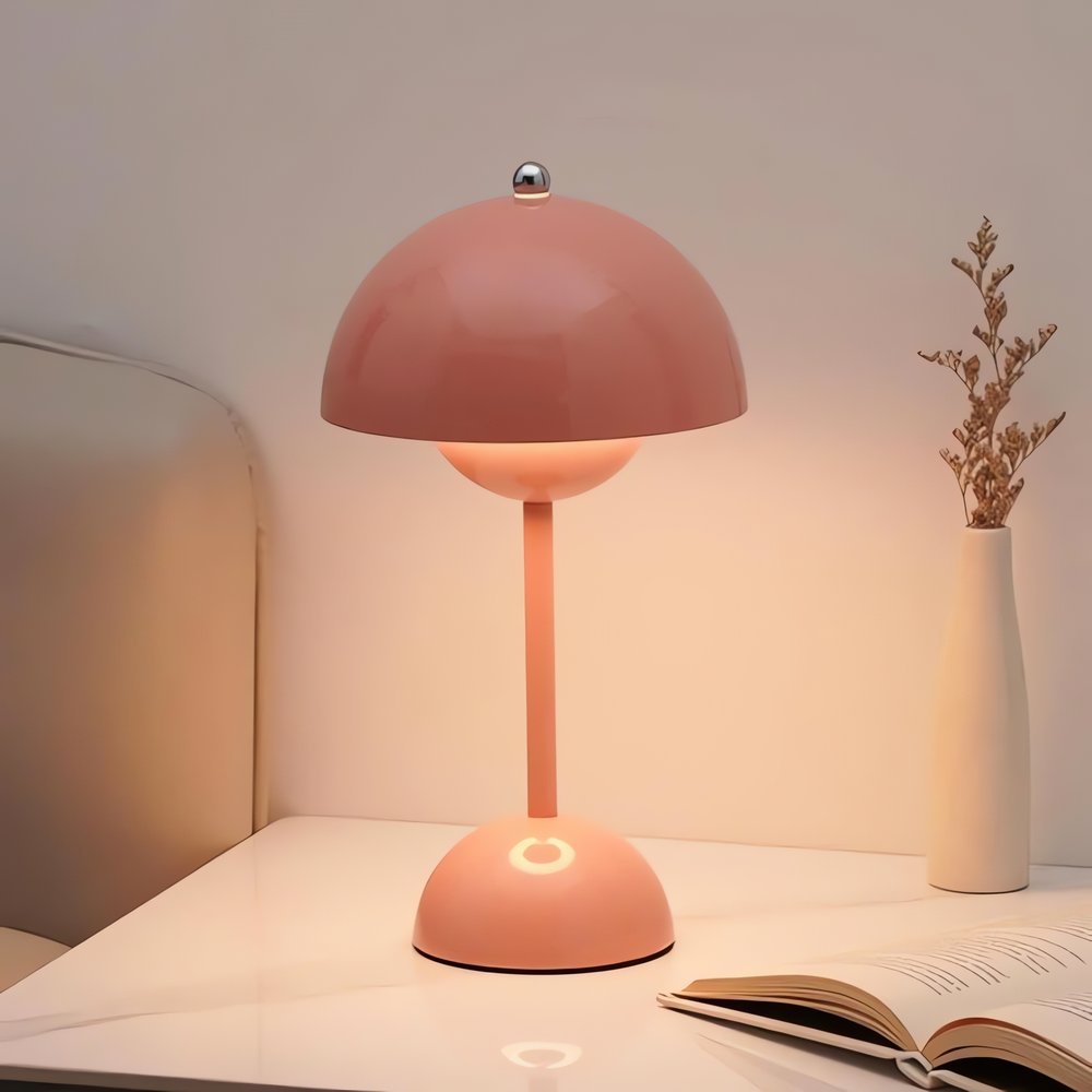 Lampe Vintage En Forme De Champignon
