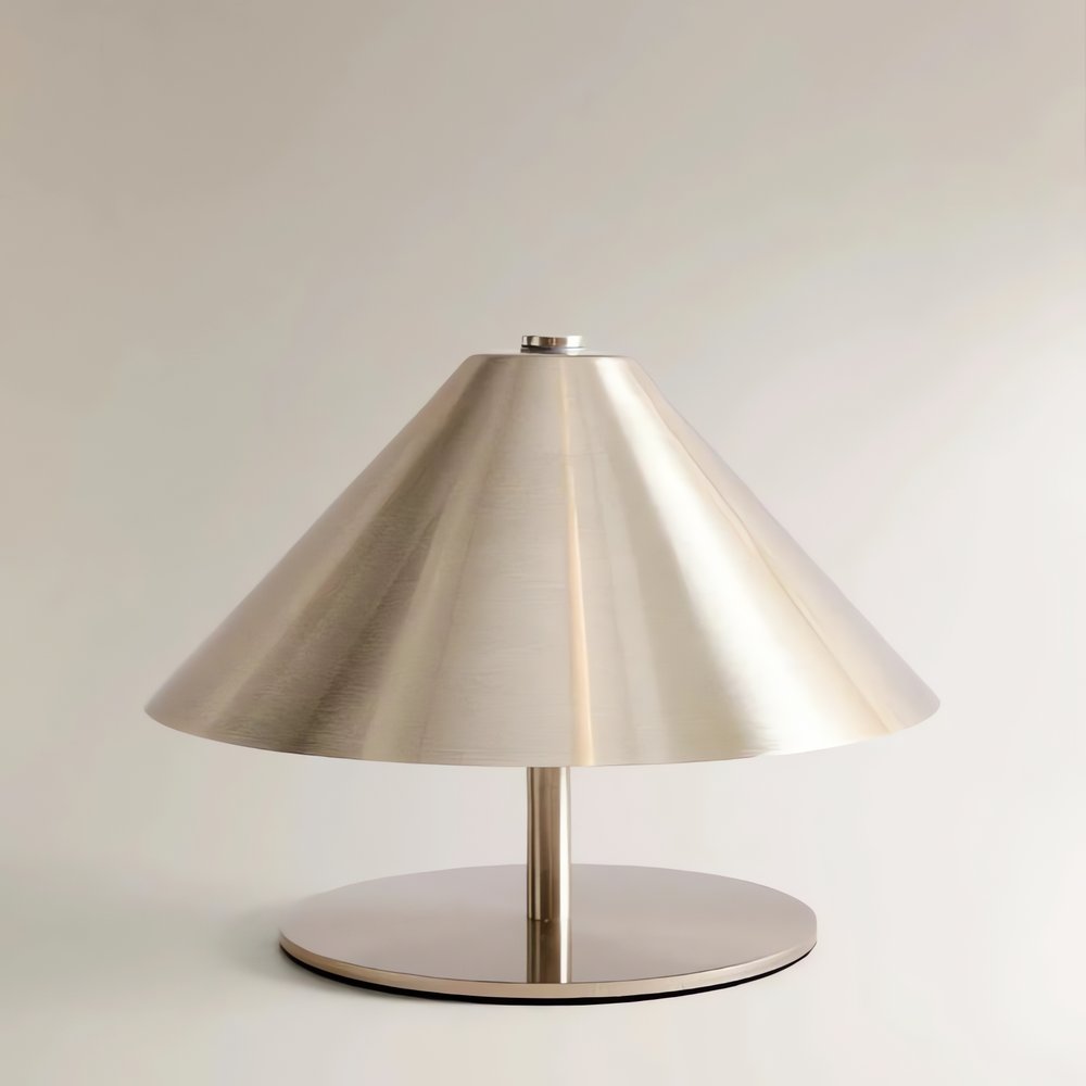 Lampe Vintage En Inox Classique