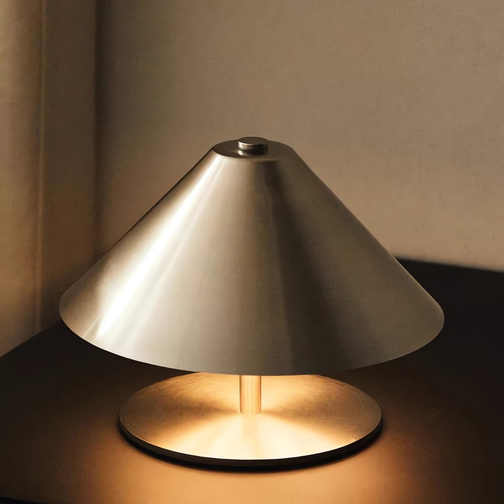 Lampe Vintage En Inox Intérieur