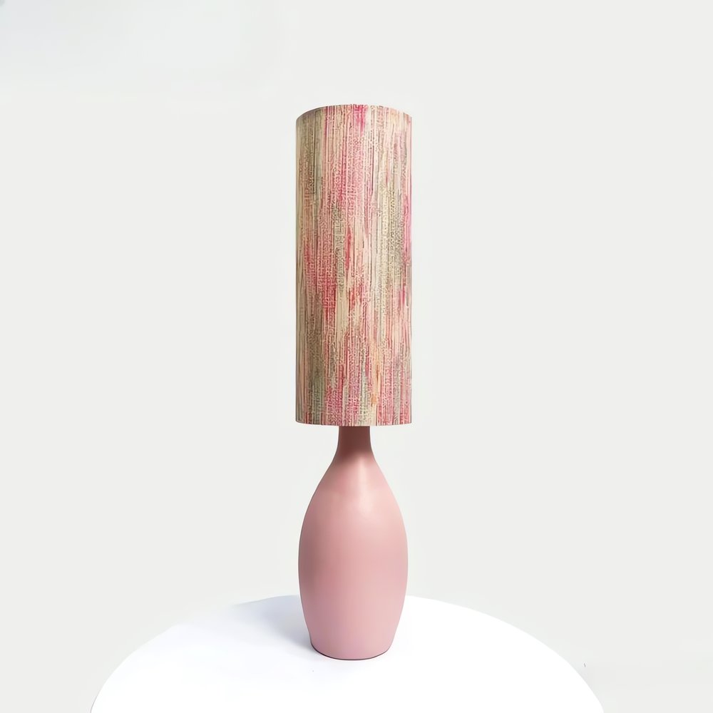 Lampe Vintage En Tissu
