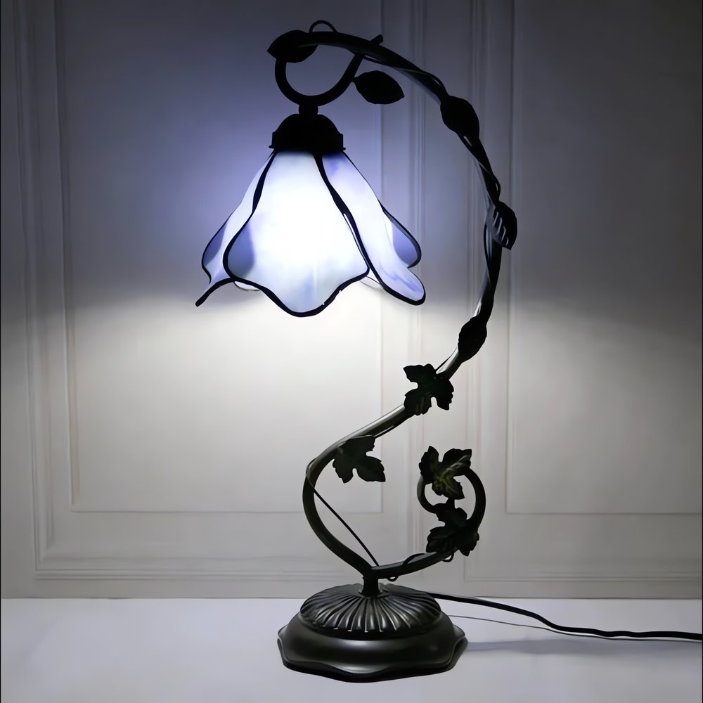 Lampe Vintage Fleur Lumière