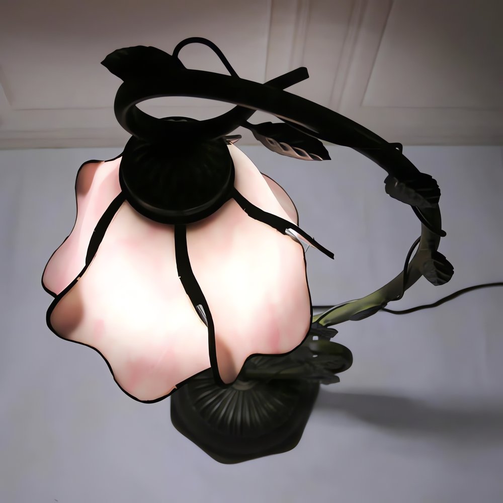 Lampe Vintage Fleur Tournée