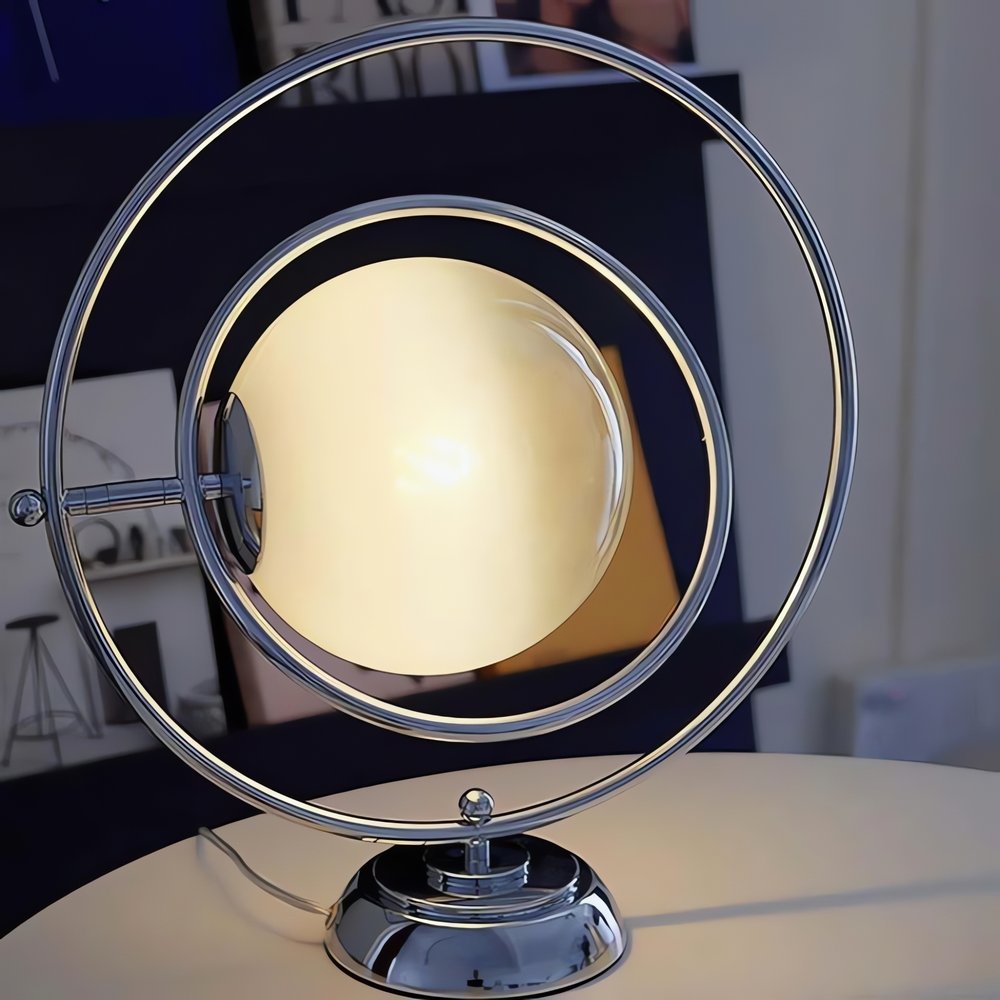 Lampe Vintage Globe En Verre