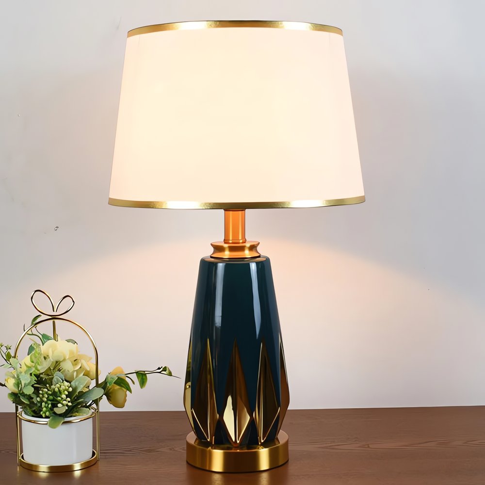 Lampe Vintage Iconique Céramique Noire