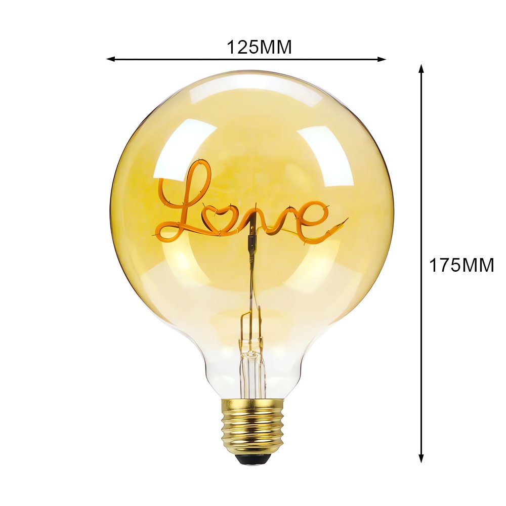 Lampe Vintage Love Bulbe Amour