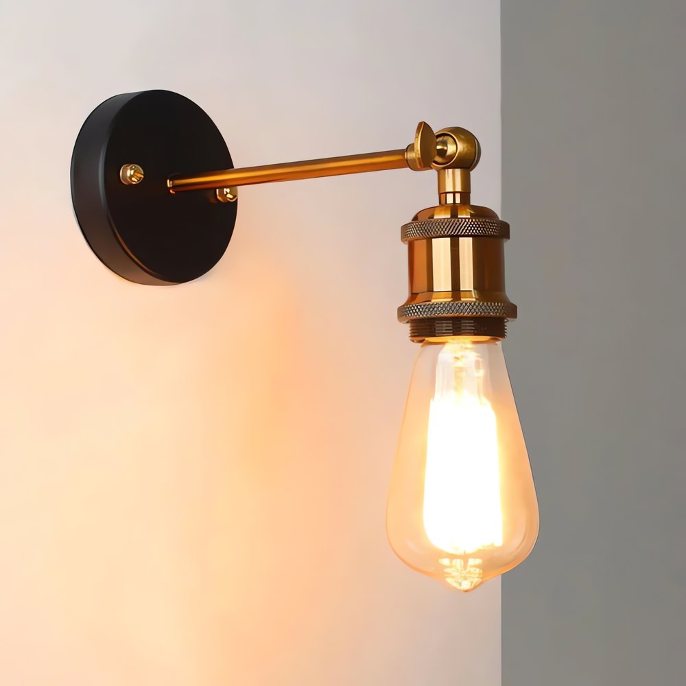 Lampe Vintage Murale Brûlée