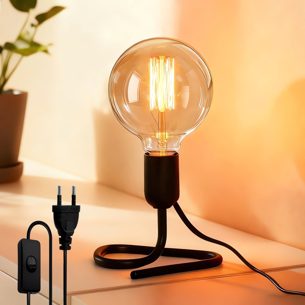 Lampe Vintage Noir Tendance Éclat